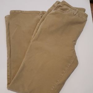 St John's Bay Stretch Corduroy Pants Size 10